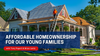 Saturday Class - Affordable Homeownership for Our Young Families - September 20, 2025