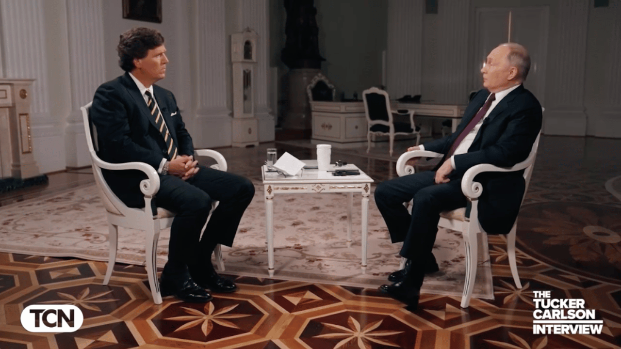Tucker and Putin Puncture the “Big Lie” as Millions Watch