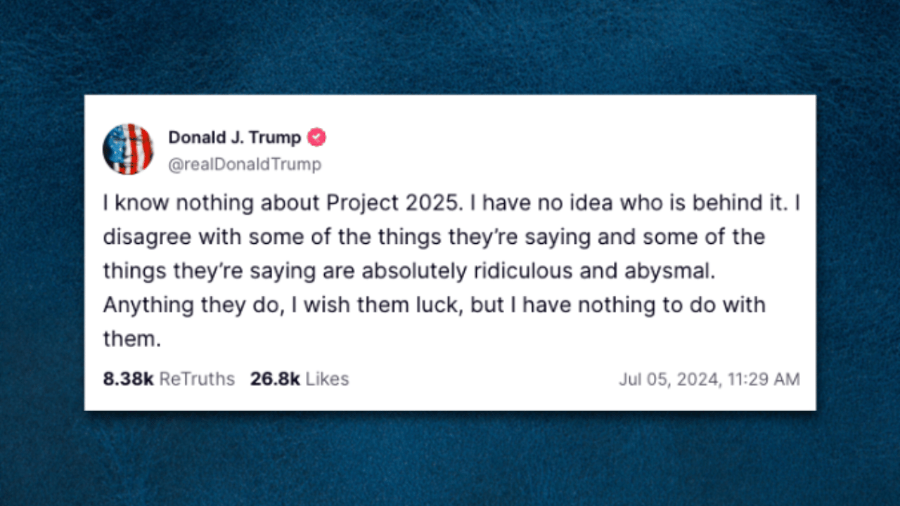 Trump Project 2025 Barry Laurianne
